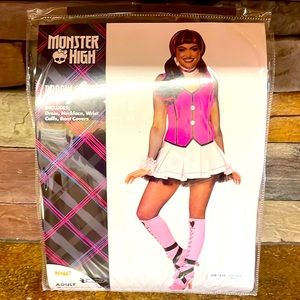 Nwt monster high adult womens costume medium draculaura